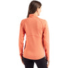 Cutter & Buck Women's College Orange Heather Peshastin Eco Recycled Half Zip Pullover