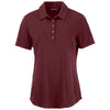 Cutter & Buck Women's Bordeaux Coastline Epic Comfort Eco Recycled Polo