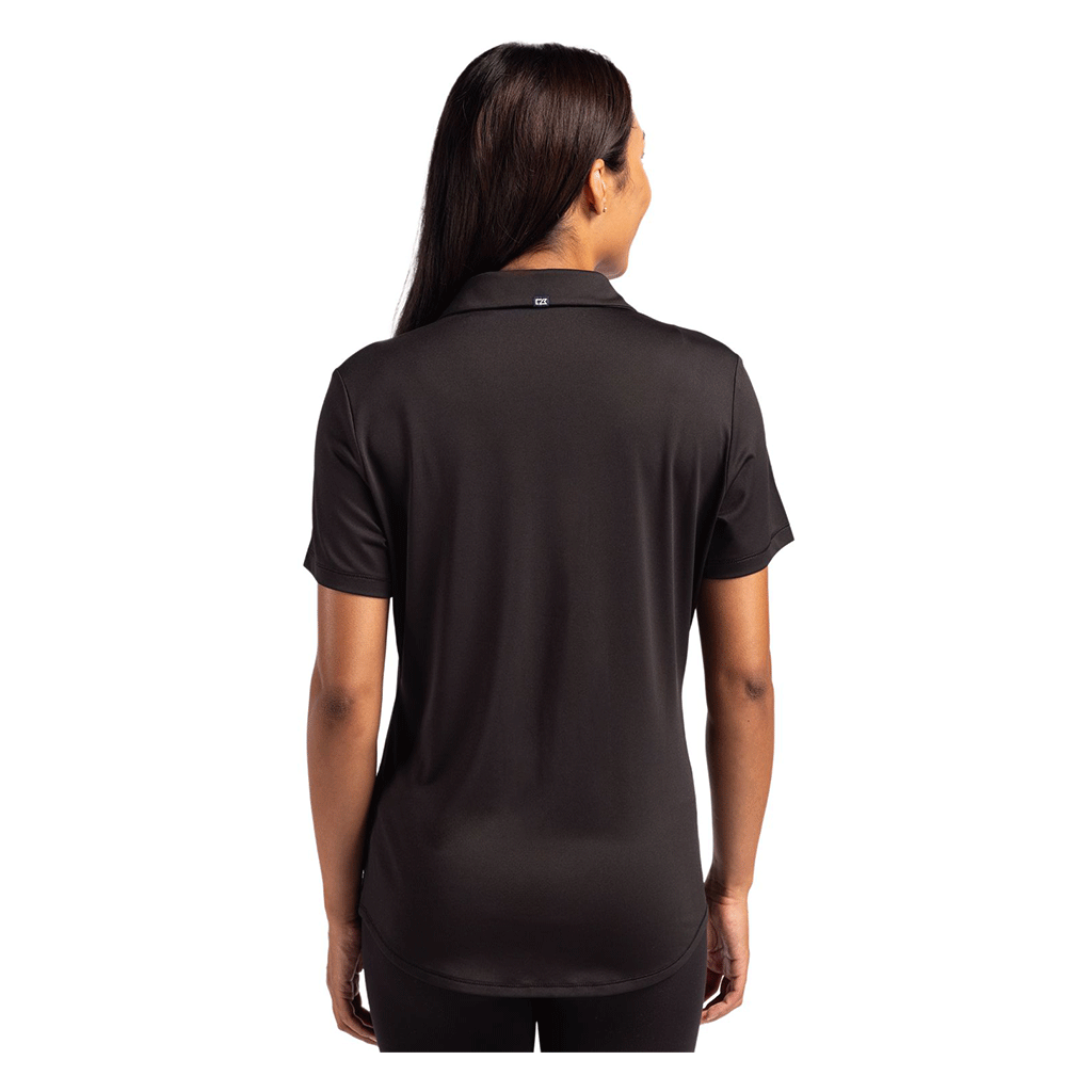 Cutter & Buck Women's Black Forge Eco Stretch Recycled Polo