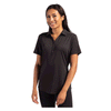 Cutter & Buck Women's Black Forge Eco Stretch Recycled Polo