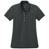 Port Authority Women's Seal Grey Dry Zone Stain-Release Grid Polo