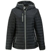 Clique Women's Black Valhalla Full Zip Puffer Jacket
