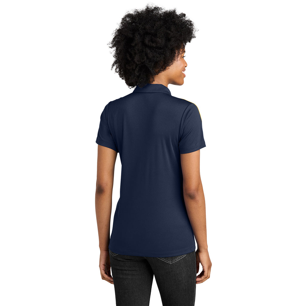 Sport-Tek Women's True Navy/ Gold Competitor United Polo