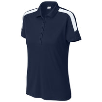 Sport-Tek Women's True Navy/ White Competitor United Polo