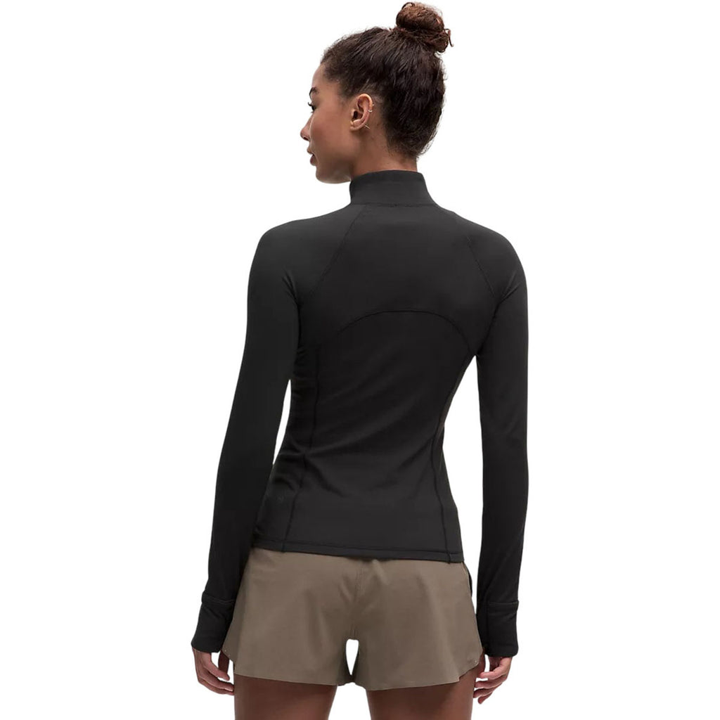 Lululemon Women's Black Rulu Run Half Zip