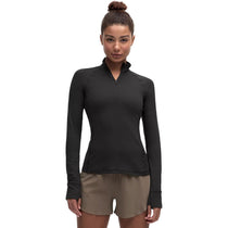 Lululemon Women's Black Rulu Run Half Zip