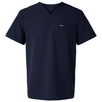 Jaanuu Men's Midnight Navy Holmes Everyday 1-Pocket Scrub V-Neck Top