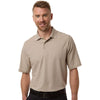 Harriton Men's Khaki Maverick CVC Pique Polo