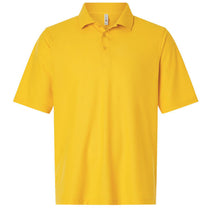 Harriton Men's Sunray Yellow Maverick CVC Pique Polo