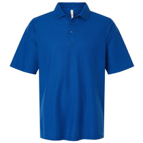 Harriton Men's True Royal Maverick CVC Pique Polo