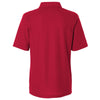 Harriton Women's Red Maverick CVC Pique Polo