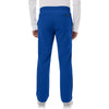 Jaanuu Men's Royal Blue Rhodes Everyday Straight-Leg Scrub Pants