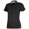 Fairway & Greene Women's Black Claire Tech Polo