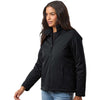 Harriton Women's Black Guardian Insulated Utility Jacket
