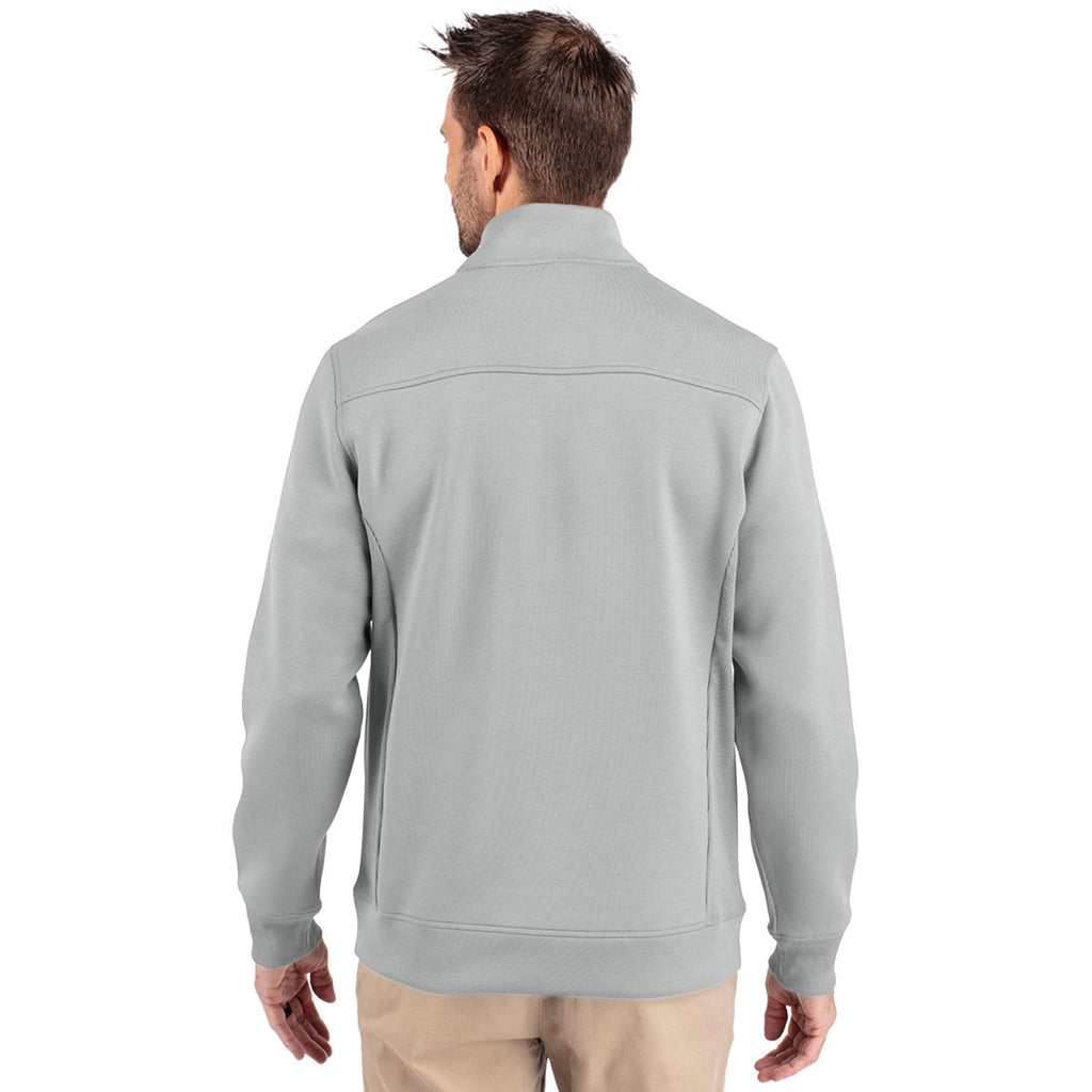 Cutter & Buck Men's Solitare Roam Eco Recycled Quarter Zip Pullover