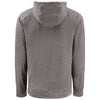 Cutter & Buck Men's Black Heather Adapt Knit Recycled Heathered Hooded Pullover