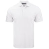 Cutter & Buck Men's White Advantage Refresh Epic Confidence Recycled Tri-Blend Pique Polo