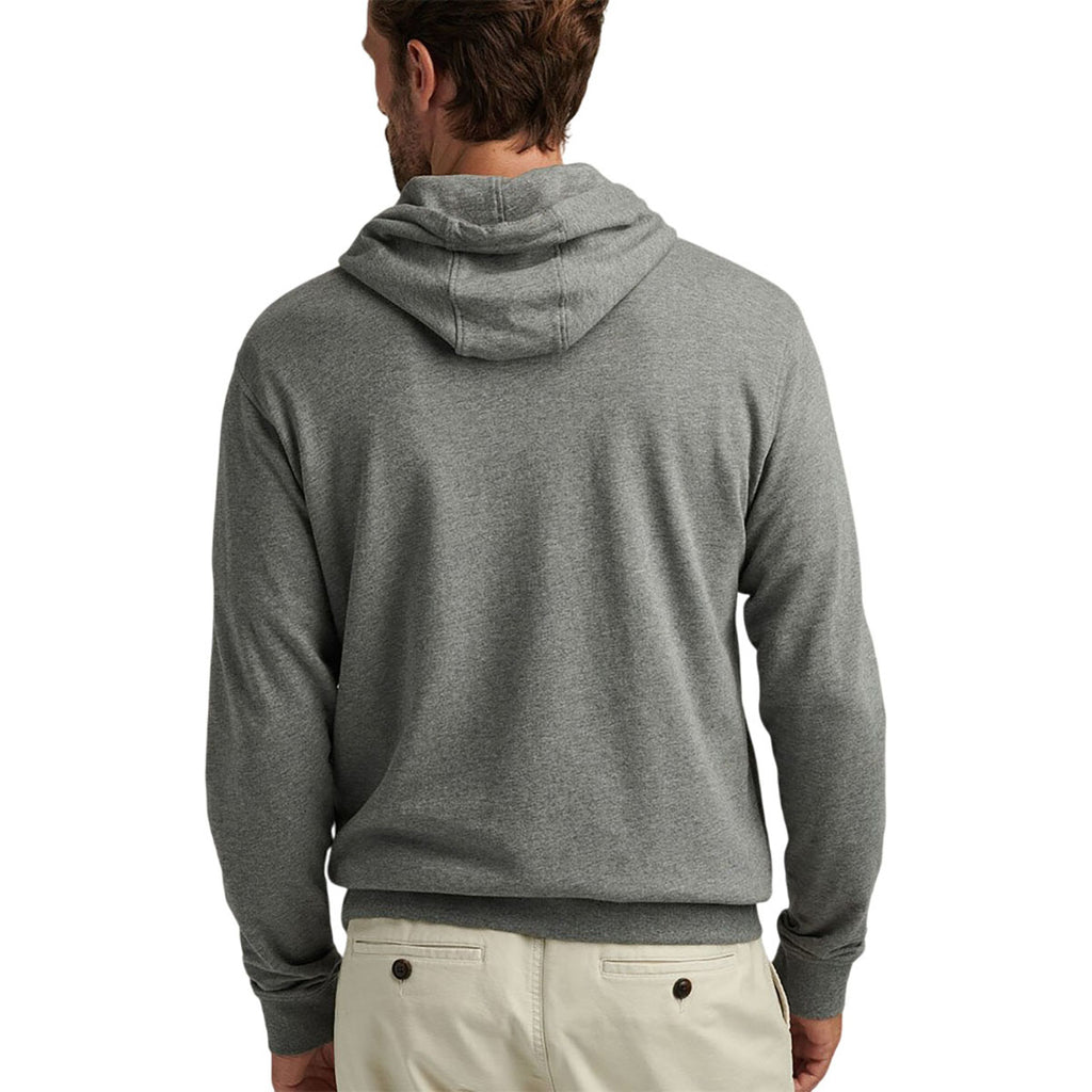 Peter Millar Men's Gale Grey Lava Wash Hoodie