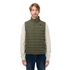 Ororo Men's Dark Green Heated Lightweight Down Vest