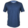 ANETIK Men's Navy Heathered Low Pro Tech T-Shirt