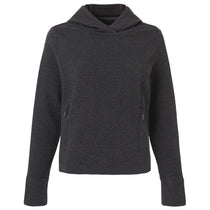 North End Women's Black Heather Spirit Textured Hooded Pullover