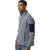 North End Men's Classic Navy/White Jasper Full-Zip Fleece Jacket