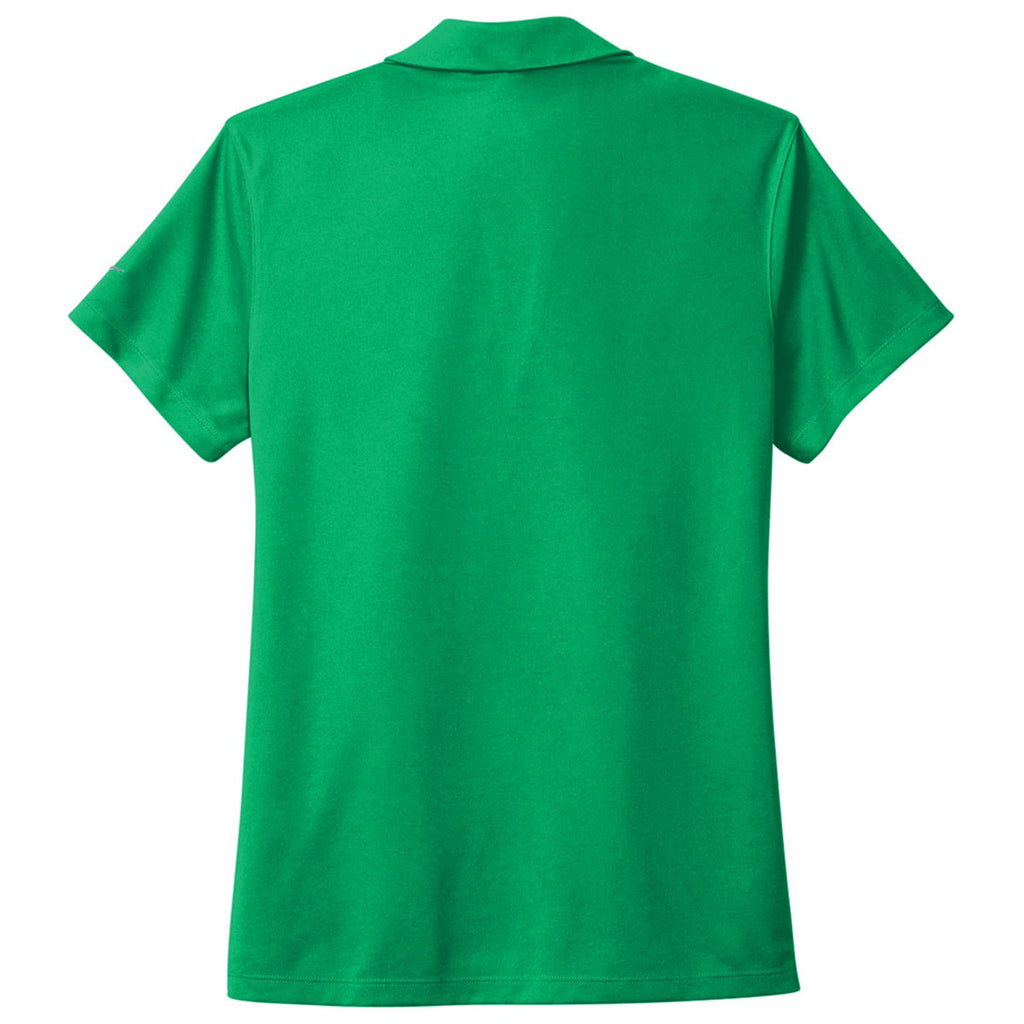 Nike Women's Lucid Green Dri-FIT Micro Pique 2.0 Polo