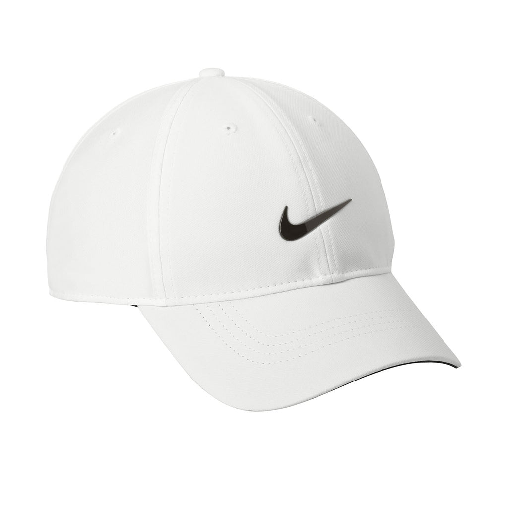 Nike White Dri-FIT Swoosh Performance Cap