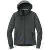 Nike Women's Anthracite Heather Tech Fleece Full-Zip Hoodie