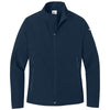 Nike Women's Navy Full-Zip Soft Shell Jacket