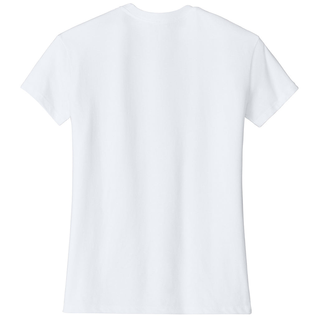 Next Level Women's White CVC Relaxed Tee