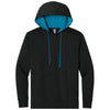 Next Level Men's Black/Turquoise Laguna Hoodie