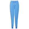 Onna Women's Ceil Blue Energized Stretch Jogger Scrub Pants
