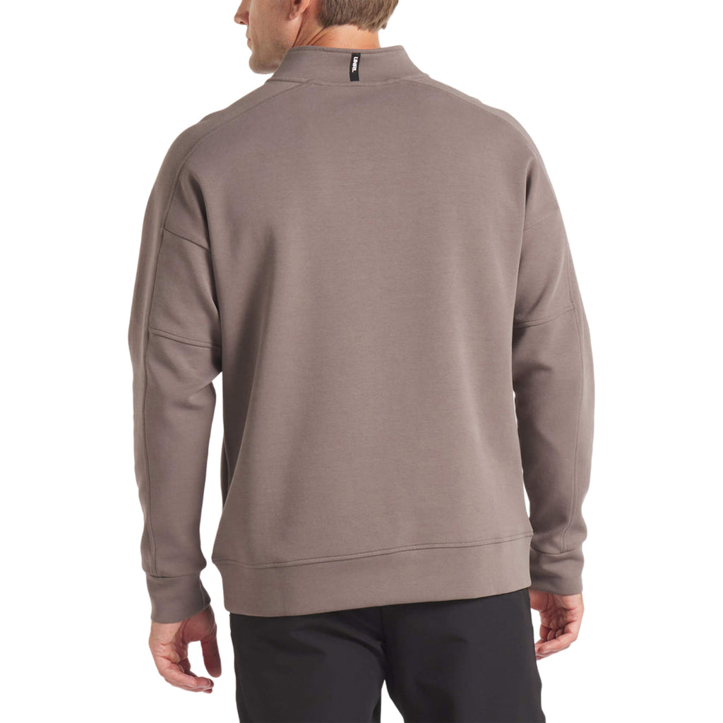 UNRL Men's Dark Taupe Outbound Quarter Zip