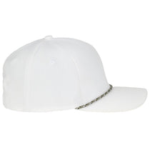 Outdoor Cap White Structured Rope Cap