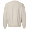 Hanes Unisex Sand Beefy Sweats Premium Heavyweight Crewneck Sweatshirt