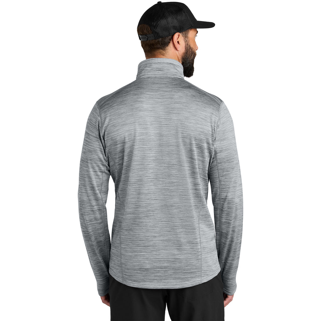 Outdoor Research Men's Grey Heather Tech Grid 1/4-Zip Fleece