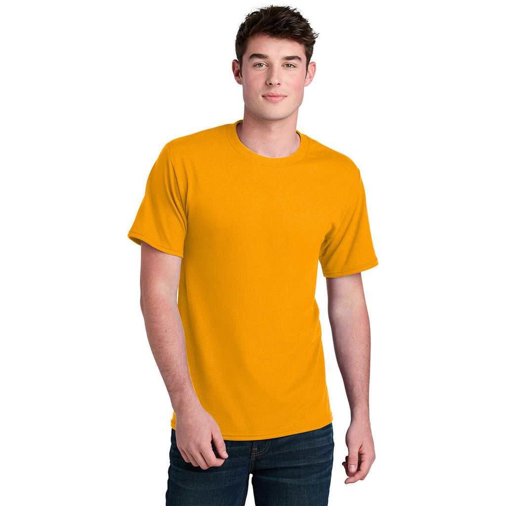 Port & Company Men's Gold Core Blend Recycled Tee