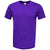BAW Unisex Purple Soft-Tek Blended T-Shirt