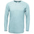 BAW Unisex Arctic Blue Soft-Tek Blend Long Sleeve Shirt