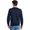 Port & Company Unisex True Navy Core Fleece Crewneck Pocket Sweatshirt