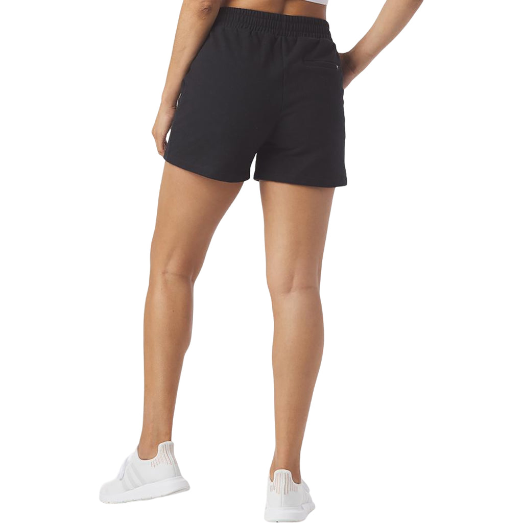 Glyder Women's Black Vintage Oversized Sweat Short