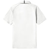 UNRL Men's White Pique Pro Polo