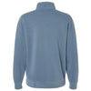 Independent Trading Co. Unisex Pigment Slate Blue Pigment-Dyed Quarter-Zip Pullover