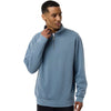 Independent Trading Co. Unisex Pigment Slate Blue Pigment-Dyed Quarter-Zip Pullover