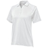 Stormtech Women's White Oasis Short Sleeve Polo