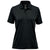 Stormtech Women's Black Settebello Short Sleeve Polo