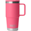YETI Tropical Pink Rambler 20 oz Travel Straw Mug with Color-Matched Straw Lid