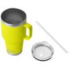 YETI Firefly Yellow Rambler 35 oz Mug with Straw Lid
