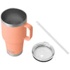 YETI Lowcountry Peach Rambler 35 oz Mug with Straw Lid